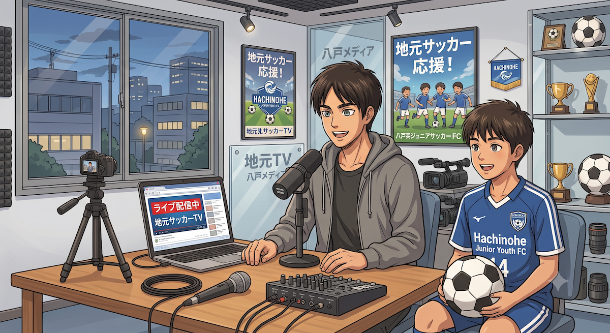サッカー番組配信